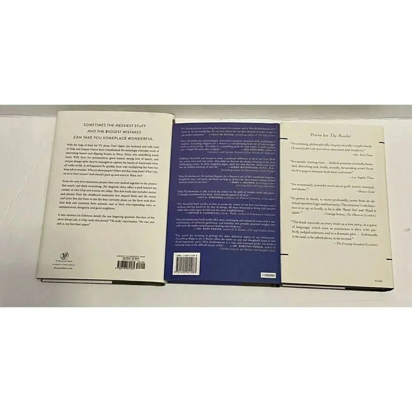 Lot of 3 Fiction & Biographic Hardcover Popular Books See Description For Titles - Picture 2 of 6